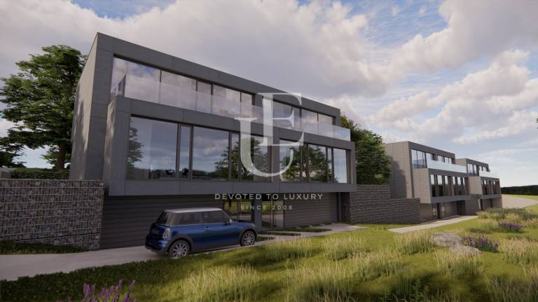 Boutique complex of modern houses next to the Botanical Garden