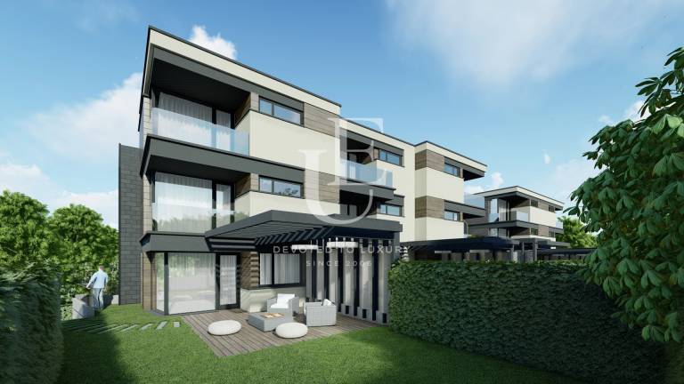 Boutique complex of five houses with a modern style in Simeonovo district